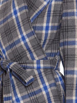 tie front asymmetric trench/overcoat coat - 16711892 - Standard Image - 5