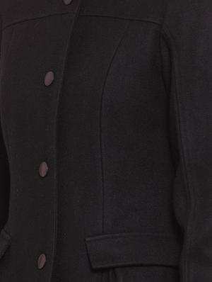mandarin neck trench/overcoat coat - 16711893 - Standard Image - 5