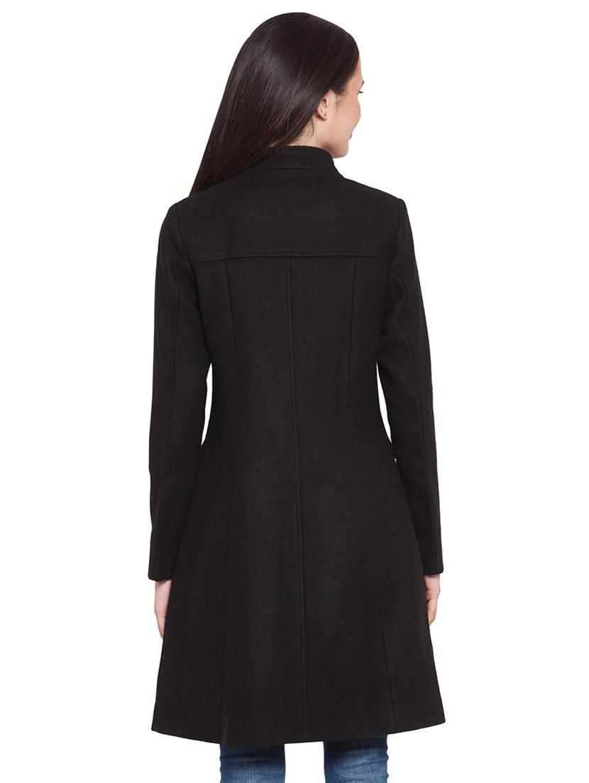 mandarin neck trench/overcoat coat - 16711893 - Zoom Image - 3