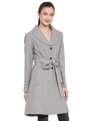 tie front trench/overcoat coat - 16711904 - Standard Image - 2