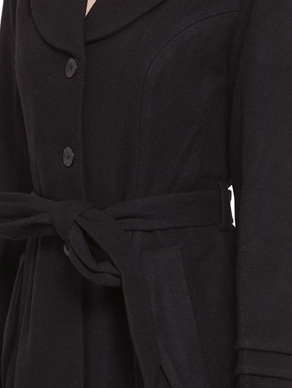 tie front trench/overcoat coat - 16711905 - Zoom Image - 5