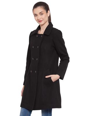 shirt collar trench/overcoat coat - 16711906 - Standard Image - 2