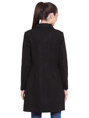 shirt collar trench/overcoat coat - 16711906 - Standard Image - 3