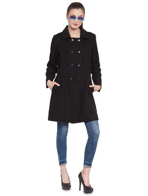 shirt collar trench/overcoat coat - 16711906 - Standard Image - 4