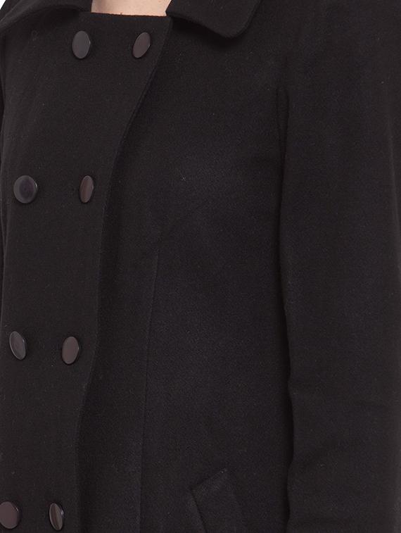 shirt collar trench/overcoat coat - 16711906 - Zoom Image - 5