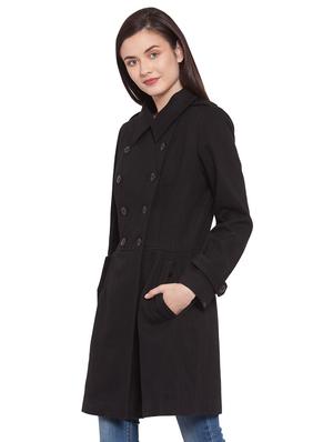 shirt collar trench/overcoat coat - 16711909 - Standard Image - 2