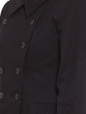 shirt collar trench/overcoat coat - 16711909 - Standard Image - 5