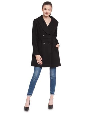 double breasted trench/overcoat coat - 16711920 - Standard Image - 4