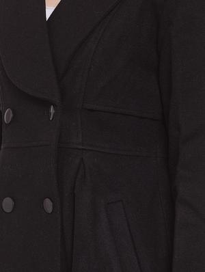 double breasted trench/overcoat coat - 16711920 - Standard Image - 5