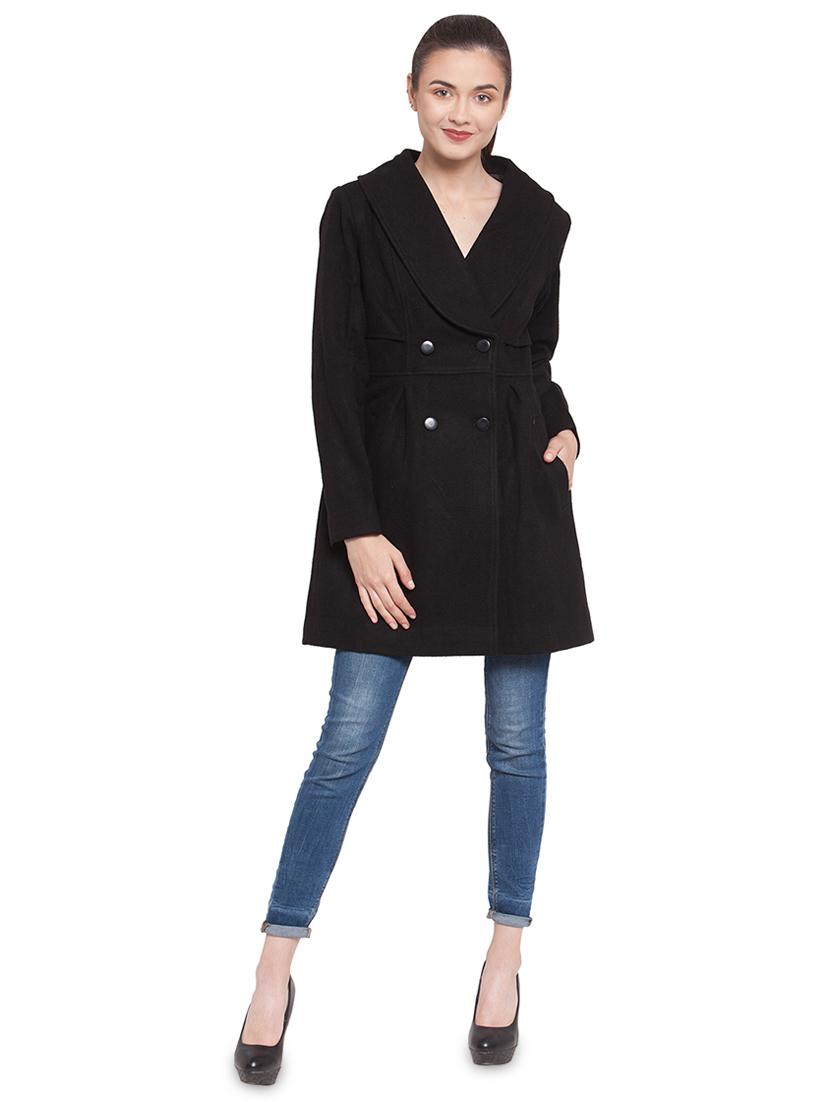 double breasted trench/overcoat coat - 16711920 - Zoom Image - 4