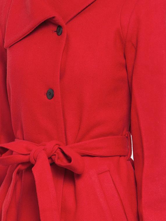 tie front trench/overcoat coat - 16711922 - Zoom Image - 5