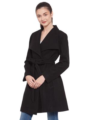 tie front trench/overcoat coat - 16711923 - Standard Image - 2