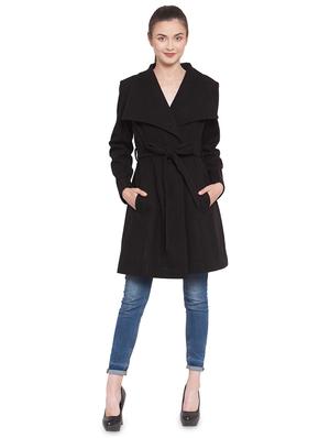 tie front trench/overcoat coat - 16711923 - Standard Image - 4