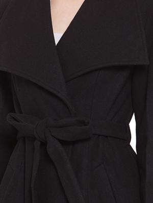 tie front trench/overcoat coat - 16711923 - Standard Image - 5
