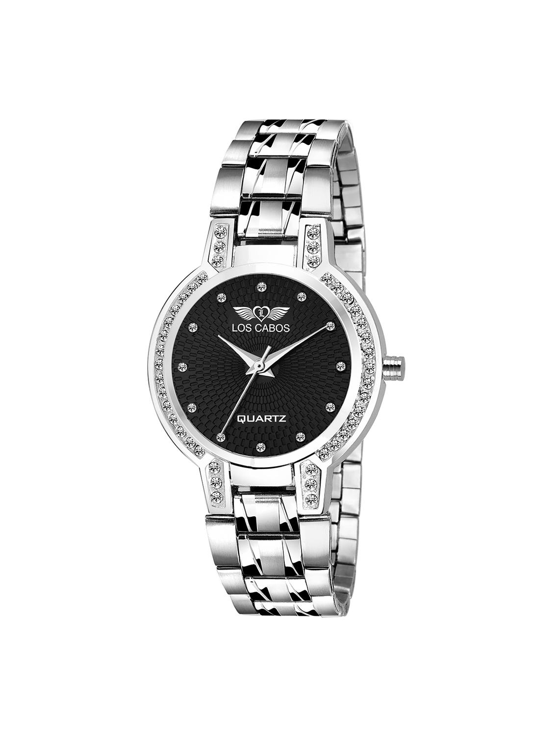 los cabos 1014 white dial & two tone bracelet watch for girls analog watch - 16711936 - Zoom Image - 1