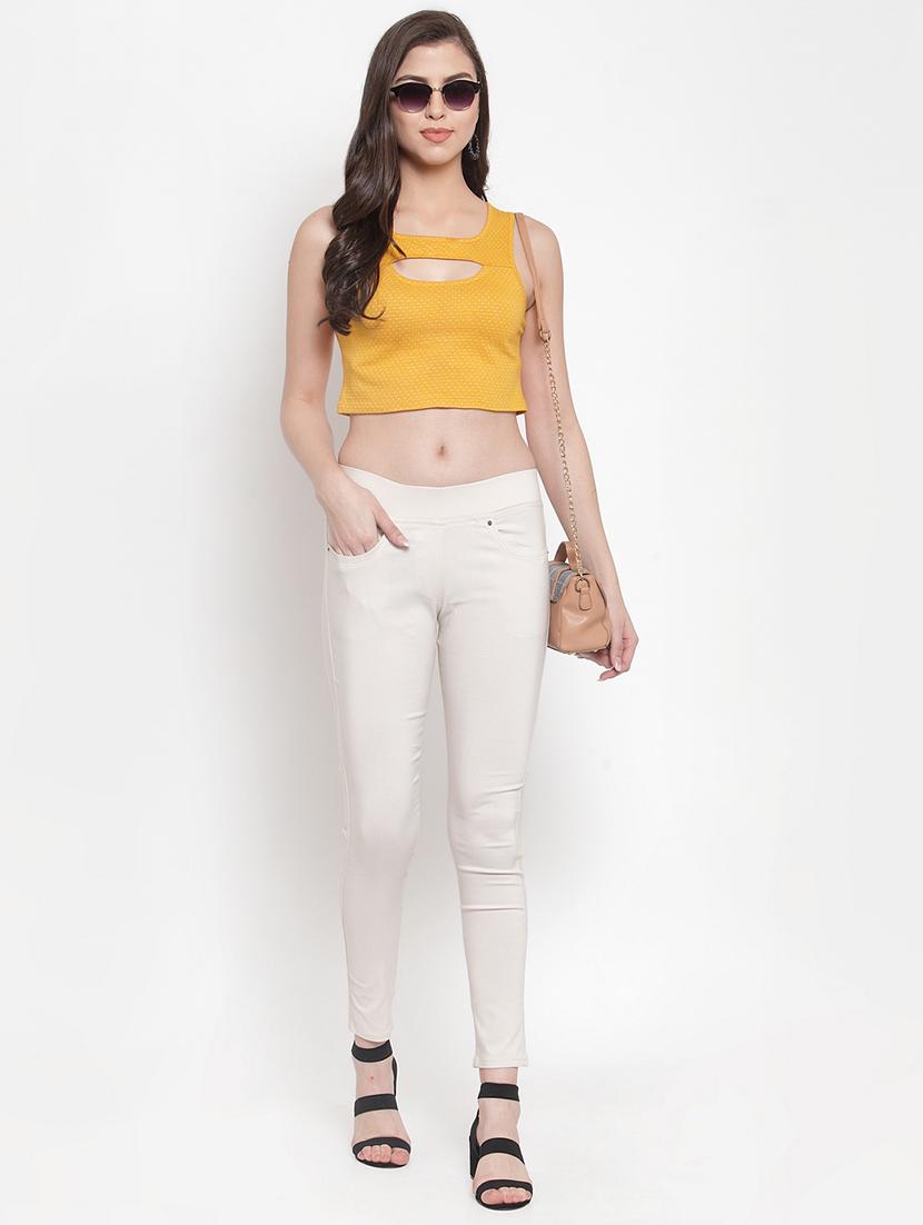 mid rise solid jeggings - 16711973 - Zoom Image - 4