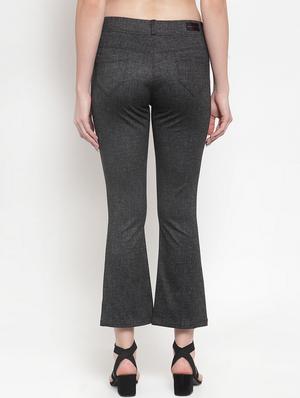 mid rise solid trouser - 16711974 - Standard Image - 3