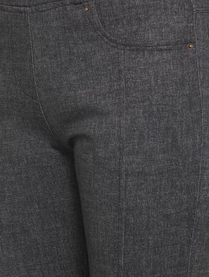 mid rise solid trouser - 16711974 - Standard Image - 5
