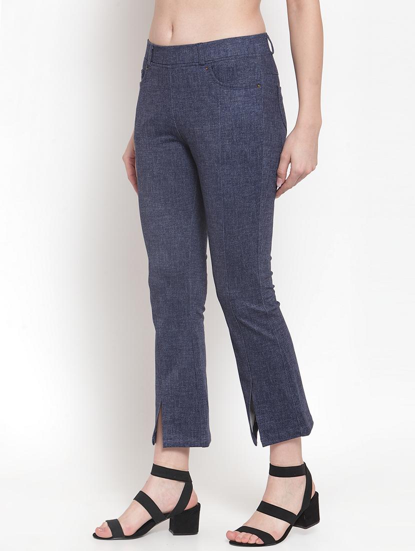 mid rise solid trouser - 16711975 - Zoom Image - 2