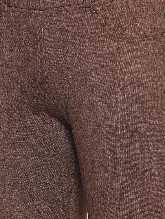mid rise solid trouser - 16711977 - Zoom Image - 5