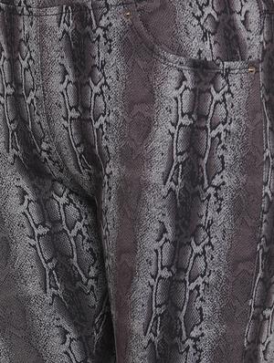 mid rise snake print jeggings - 16711984 - Standard Image - 5