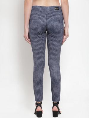 mid rise checkered jeggings - 16711986 - Standard Image - 3