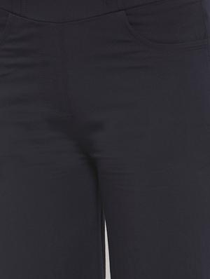 high rise solid wide leg trouser - 16711988 - Standard Image - 5