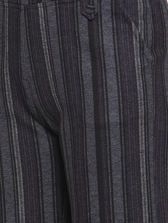 high rise striped wide leg trouser - 16711995 - Zoom Image - 5