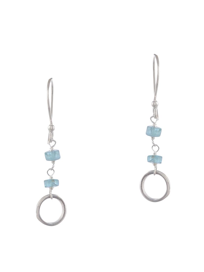 silver drop earring - 16712224 - Zoom Image - 1