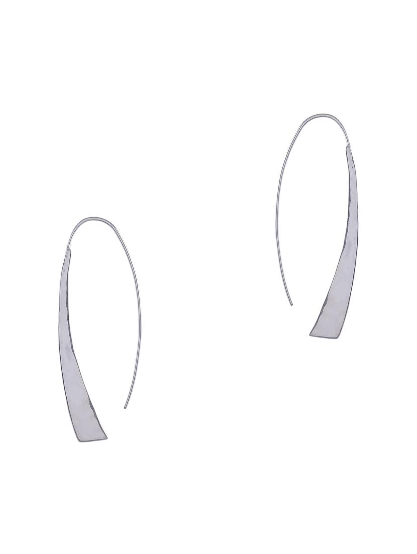 silver drop earring - 16712231 - Zoom Image - 1