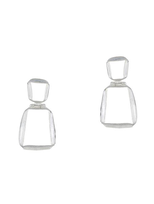silver drop earring - 16712248 - Standard Image - 1