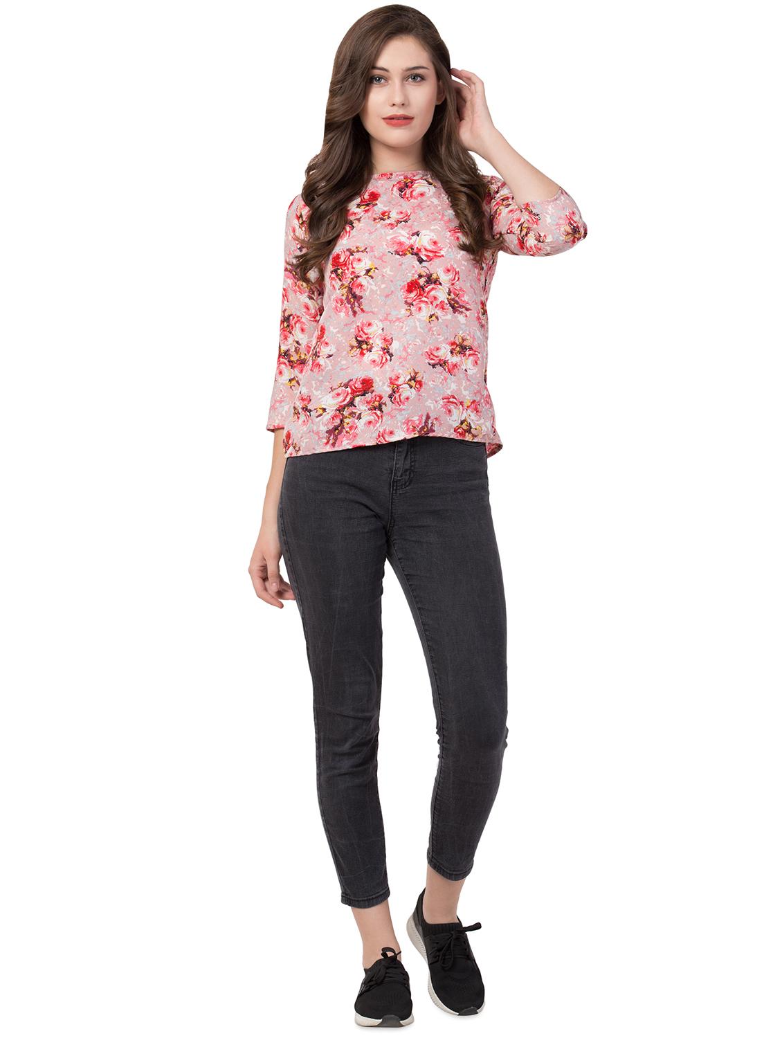 boat neck polka dot top - 16712327 - Zoom Image - 4