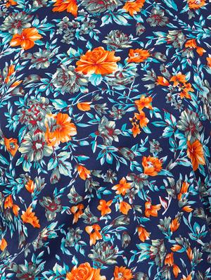 boat neck floral top - 16712328 - Standard Image - 5