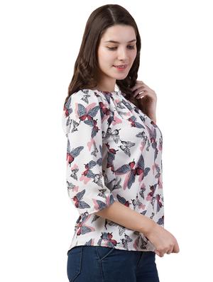tie up neck quirky top - 16712338 - Standard Image - 2