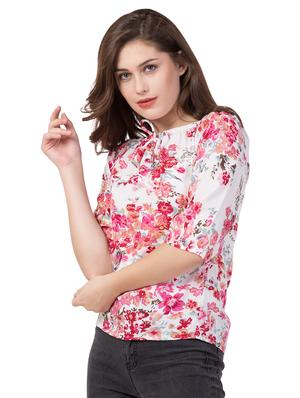 off shoulder floral top - 16712340 - Standard Image - 3