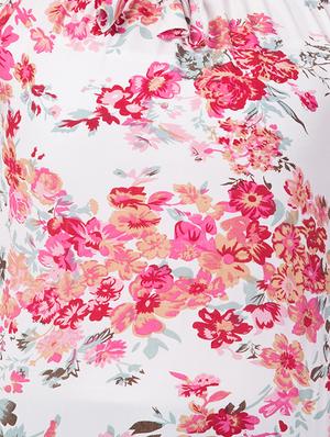 off shoulder floral top - 16712340 - Standard Image - 6