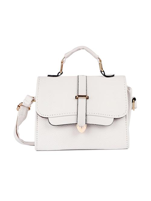 white polyester regular sling bag - 16712552 - Very Small Image - 1