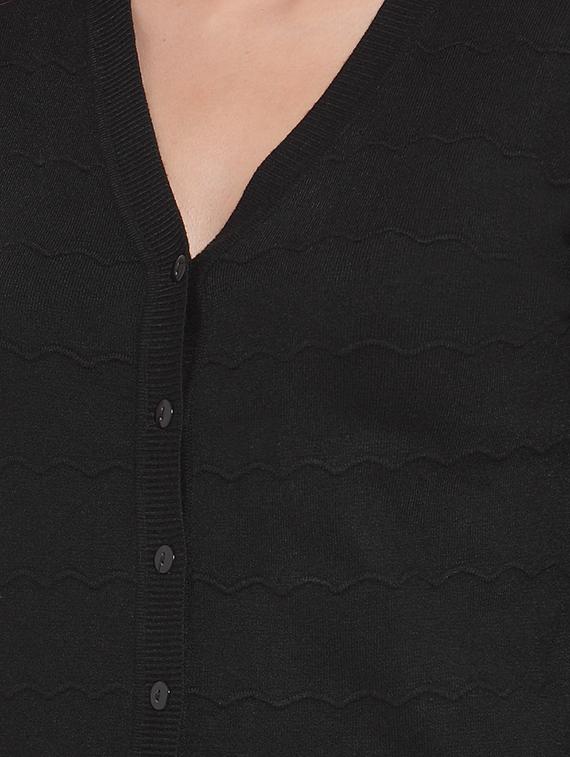 v-neck solid cardigan - 16712704 - Zoom Image - 5