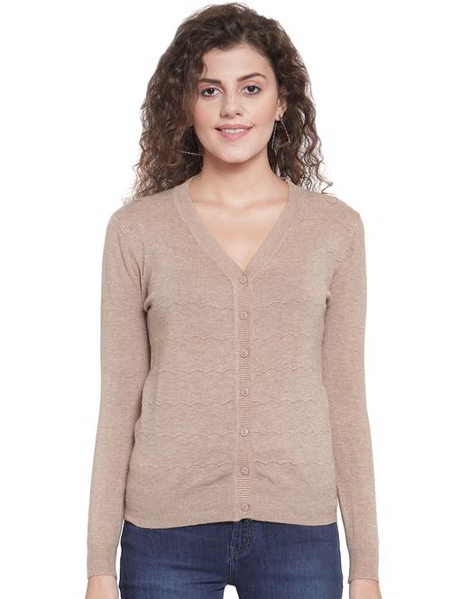 v-neck regular cardigan - 16712705 - Standard Image - 1
