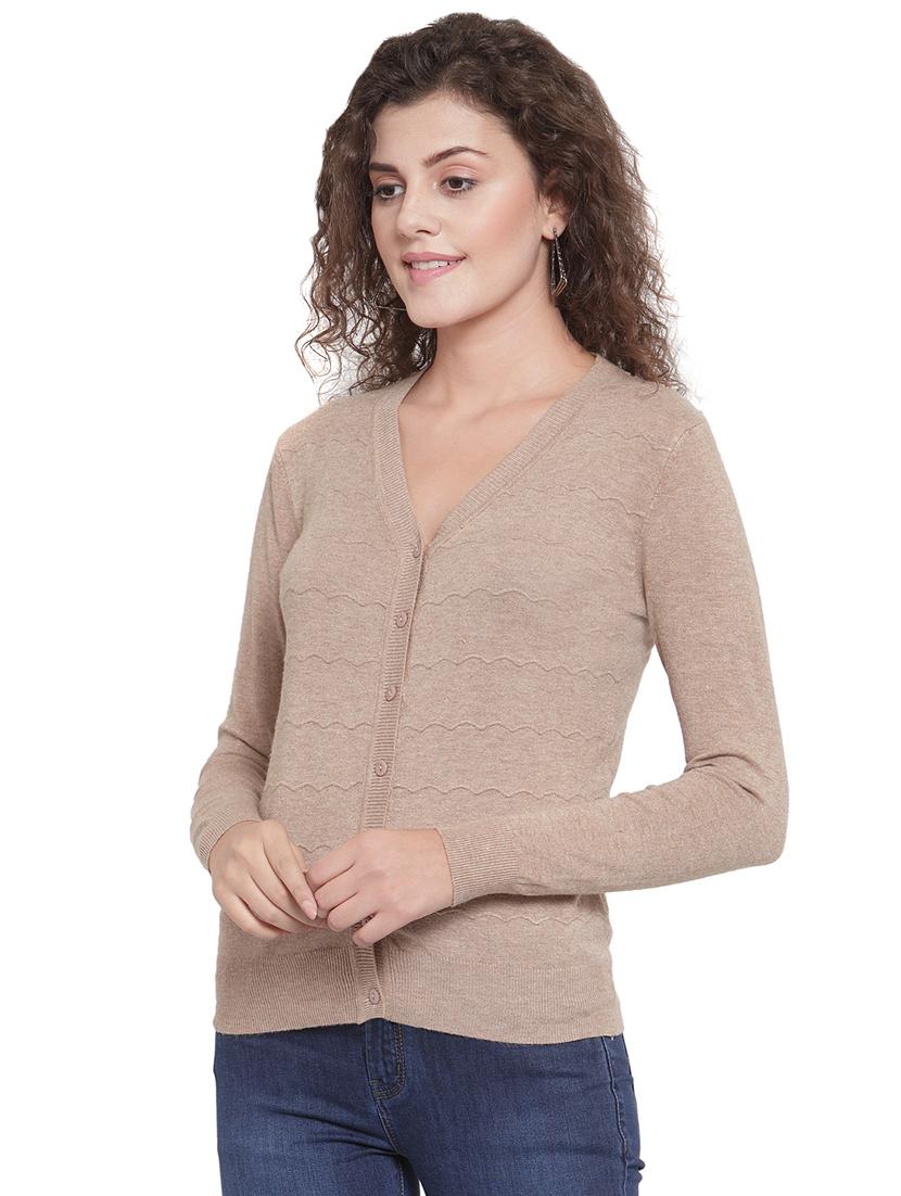 v-neck regular cardigan - 16712705 - Zoom Image - 2