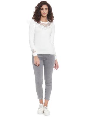 round neck embellished pullover - 16712711 - Standard Image - 4