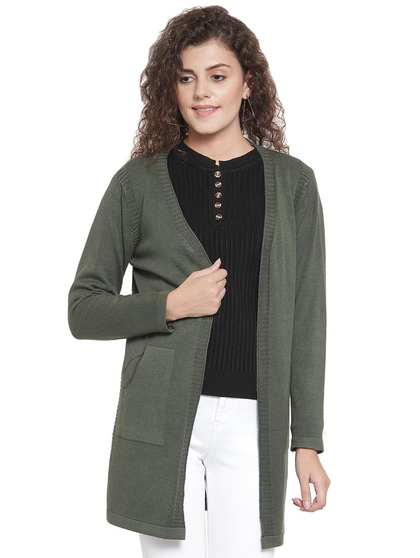 long sleeved solid shrug - 16712722 - Zoom Image - 1
