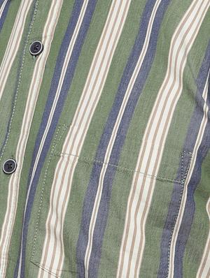 green striped casual shirt - 16712756 - Standard Image - 4
