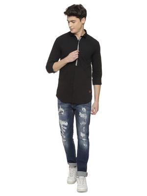 black taped casual shirt - 16712760 - Standard Image - 4