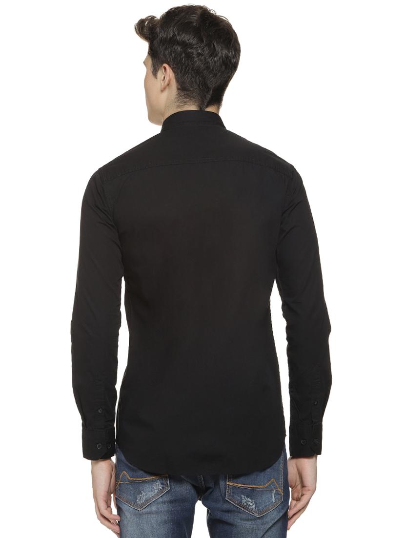 black taped casual shirt - 16712760 - Zoom Image - 3