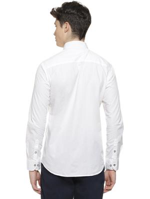 white taped casual shirt - 16712761 - Standard Image - 3