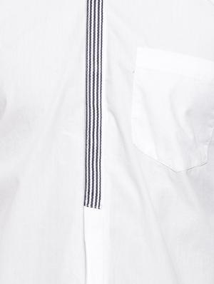 white taped casual shirt - 16712761 - Standard Image - 5