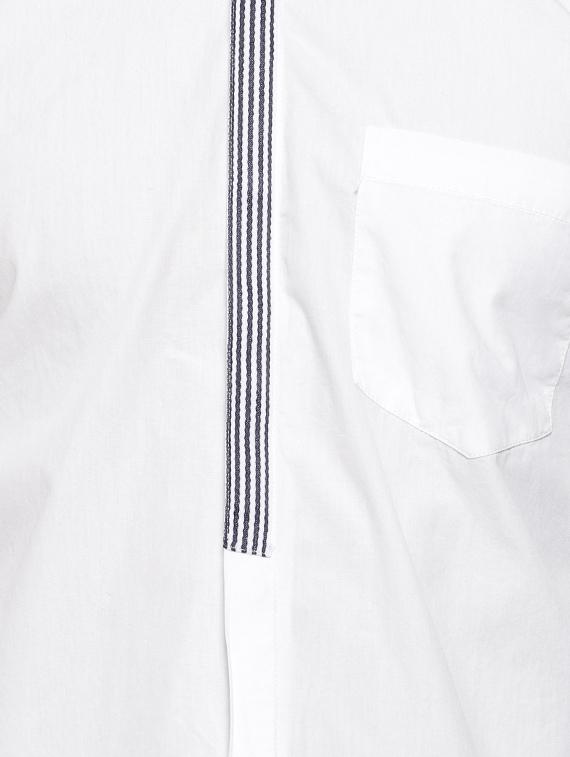 white taped casual shirt - 16712761 - Zoom Image - 5