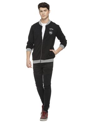 black striped casual jacket - 16712767 - Standard Image - 4
