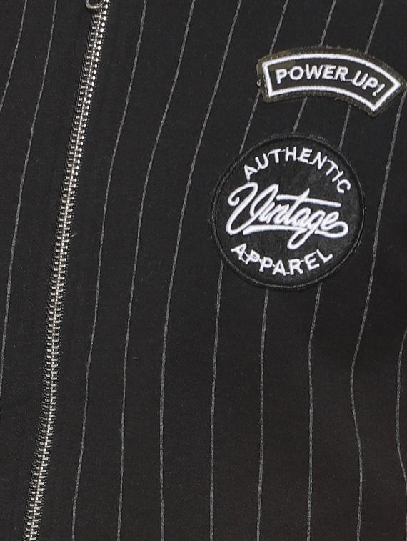 black striped casual jacket - 16712767 - Zoom Image - 5